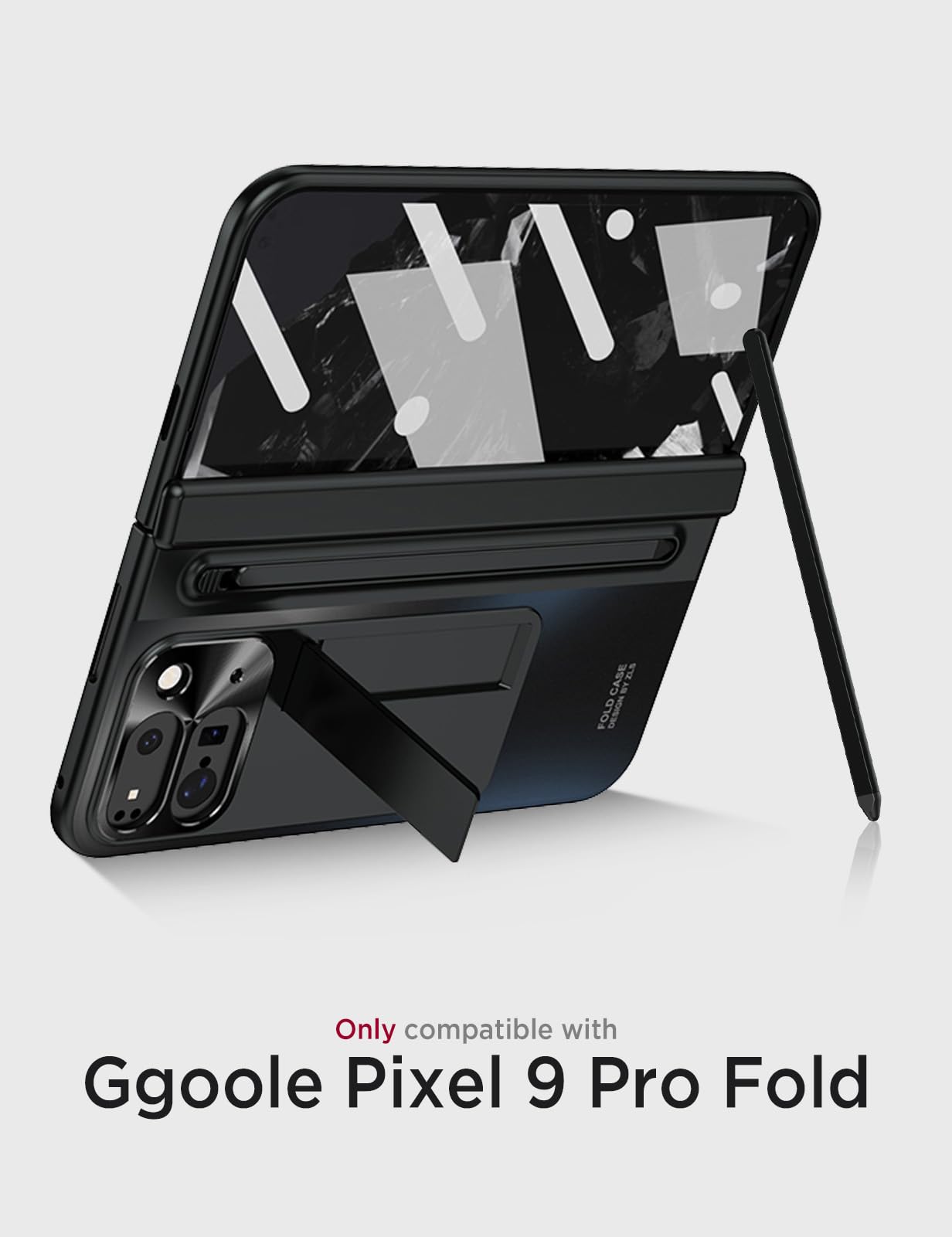 Foto 3 pulgar | Funda Miimall Slim Con Bolígrafo Y Ranura Para Bolígrafo Para Google Pixel 9 Pro Fold - Venta Internacional.