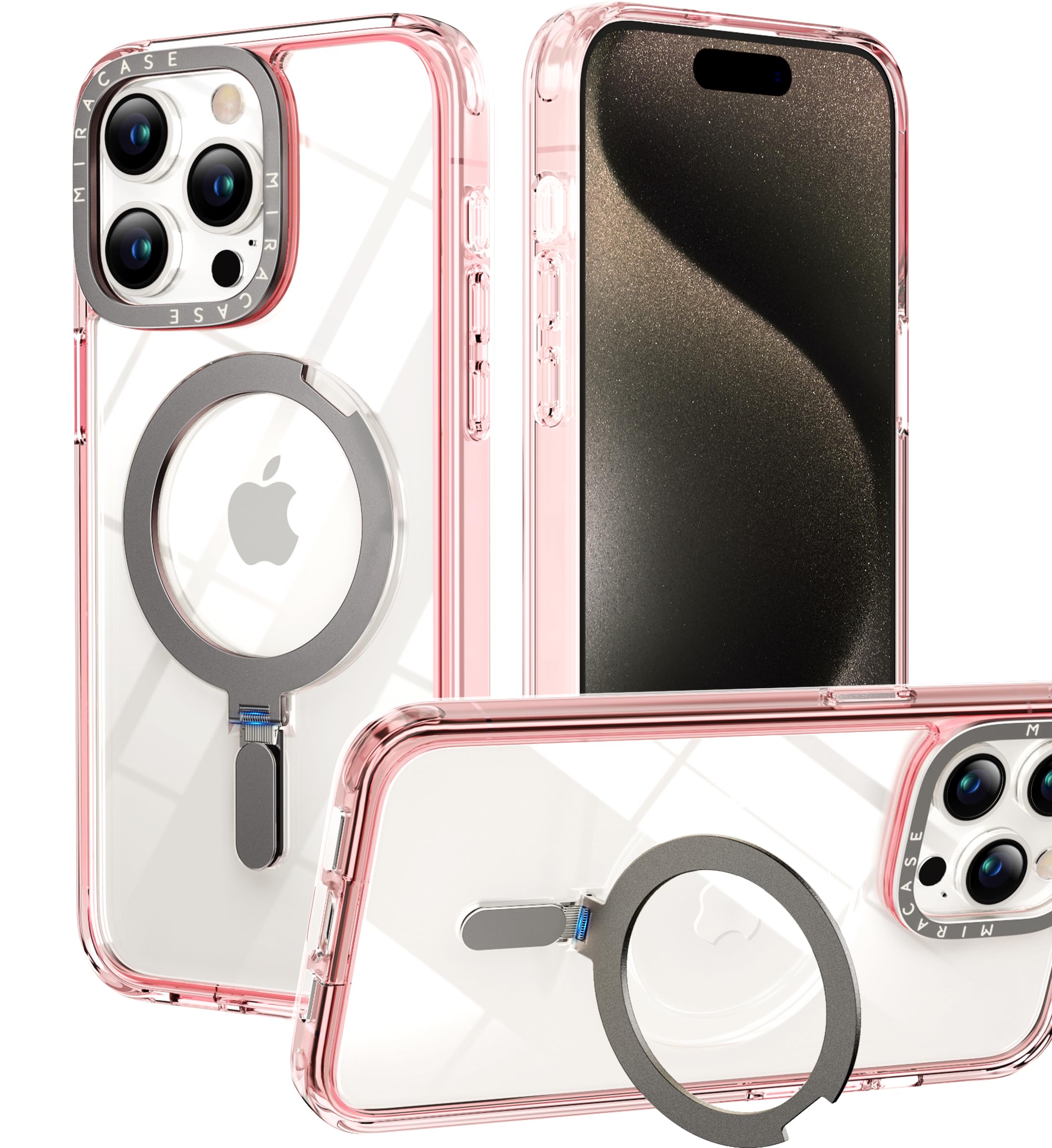 Foto 2 pulgar | Funda Para Teléfono Miracase Diseñada Para Iphone 15 Pro Con Soporte - Venta Internacional.