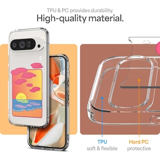 Foto 4 | Funda Para Teléfono Spigen Ultra Hybrid Diseñada Para Pixel 9 Pro Xl - Venta Internacional.