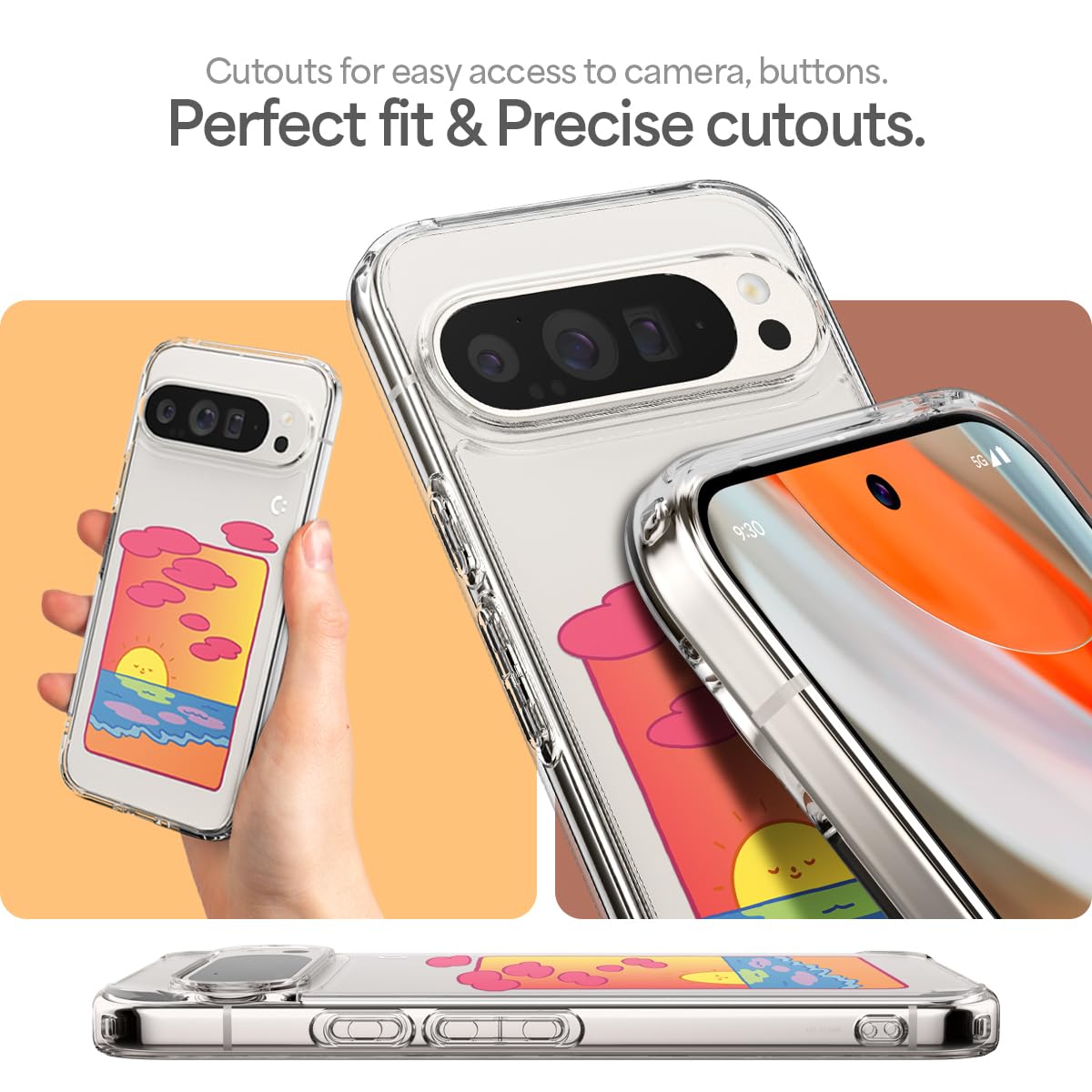Foto 7 pulgar | Funda Para Teléfono Spigen Ultra Hybrid Diseñada Para Pixel 9 Pro Xl - Venta Internacional.