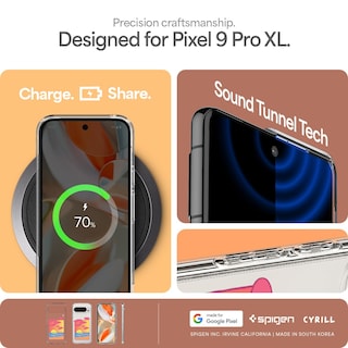 Foto 7 | Funda Para Teléfono Spigen Ultra Hybrid Diseñada Para Pixel 9 Pro Xl - Venta Internacional.