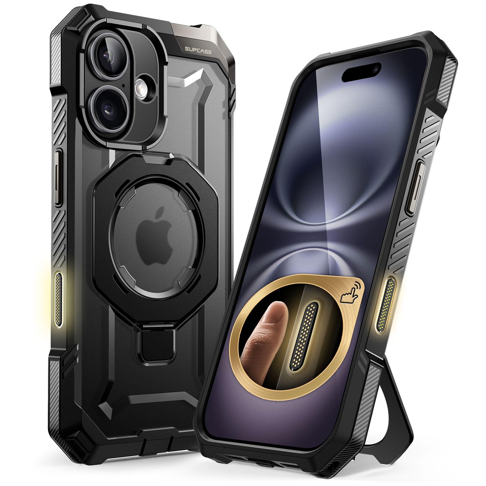Foto 2 pulgar | Funda De Teléfono Supcase Unicorn Beetle Grip Para Iphone 16 De 6.1 Pulgadas - Venta Internacional.