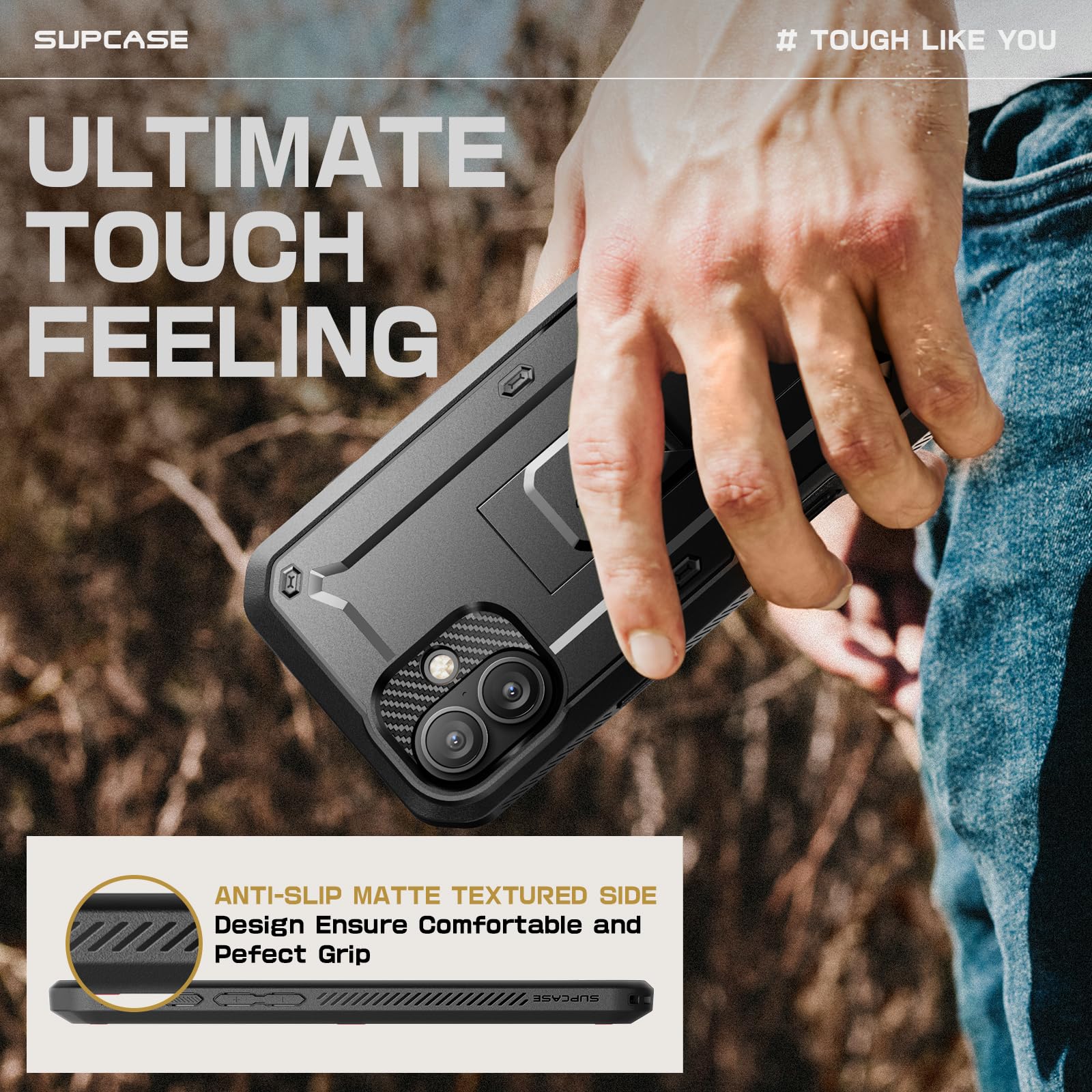 Foto 8 pulgar | Funda De Teléfono Supcase Unicorn Beetle Pro Para Iphone 16 Plus - Venta Internacional.