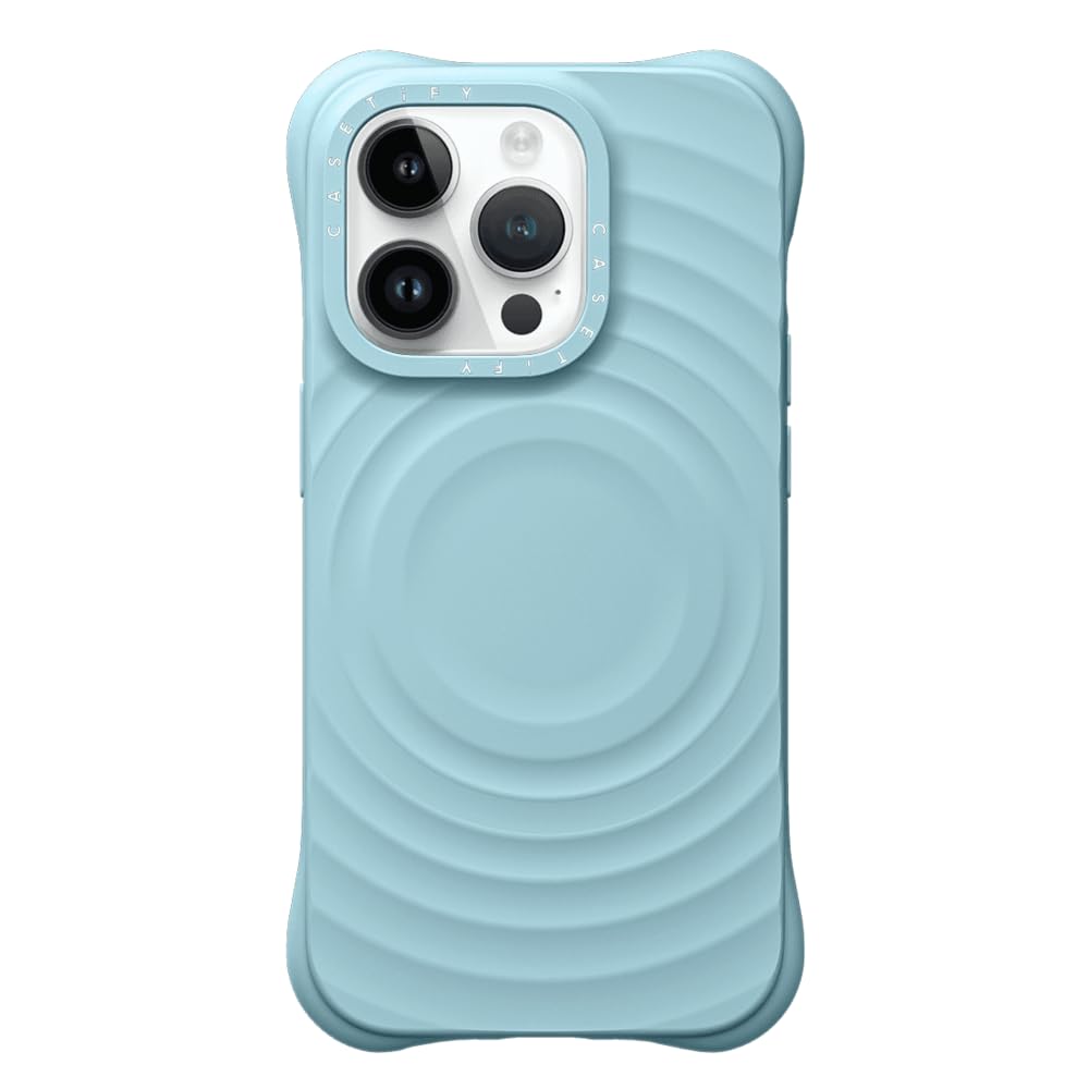 Foto 2 pulgar | Funda Para Teléfono: Silicona Azul Cielo, Tify Ripple, Iphone 13 Pro - Venta Internacional.