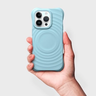 Foto 4 | Funda Para Teléfono: Silicona Azul Cielo, Tify Ripple, Iphone 13 Pro - Venta Internacional.
