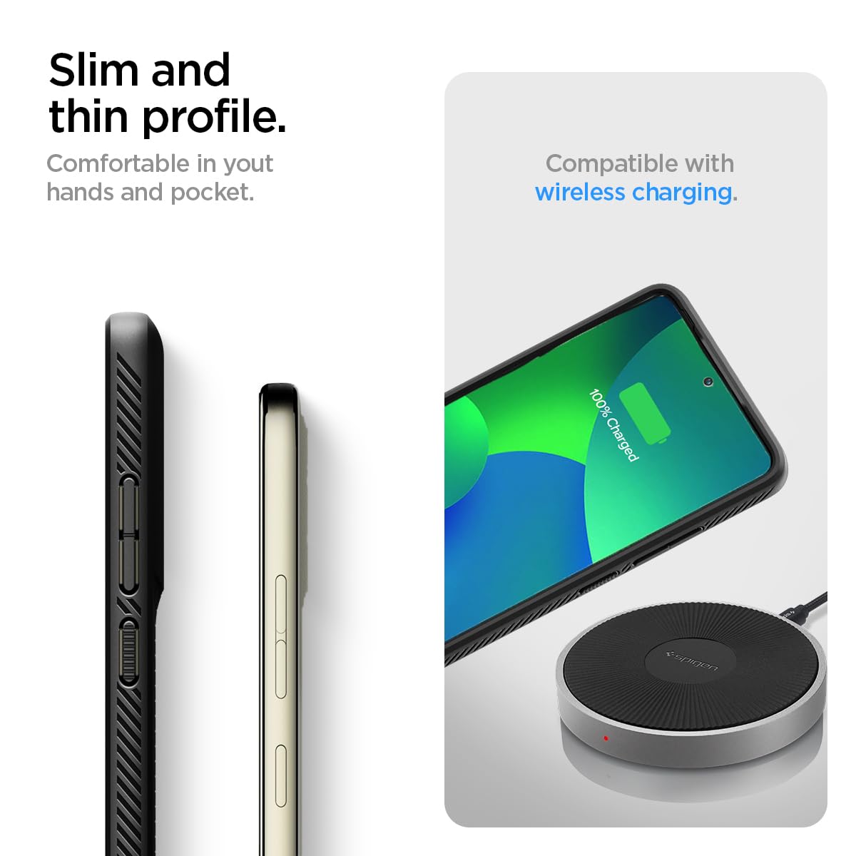 Foto 7 | Funda Spigen Liquid Air Para Moto G Stylus 5g (2024), Color Negro - Venta Internacional.