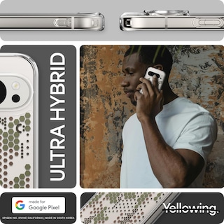 Foto 2 | Funda Spigen Ultra Hybrid Diseñada Para Pixel 9/9 Pro - Venta Internacional.