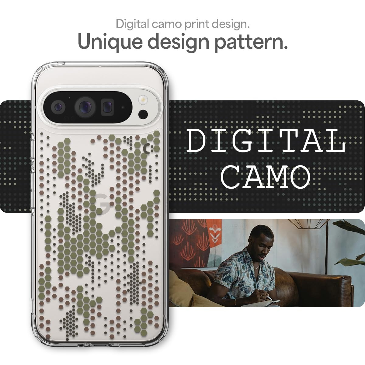 Foto 4 pulgar | Funda Spigen Ultra Hybrid Diseñada Para Pixel 9/9 Pro - Venta Internacional.