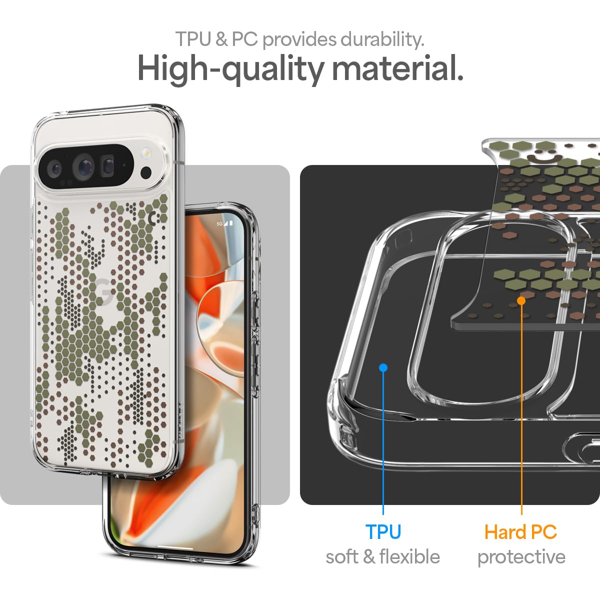 Foto 5 pulgar | Funda Spigen Ultra Hybrid Diseñada Para Pixel 9/9 Pro - Venta Internacional.