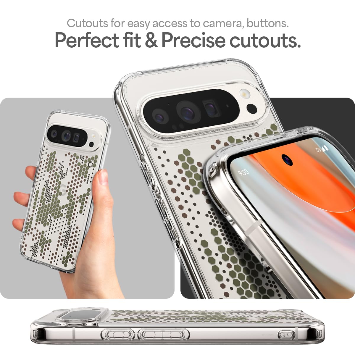 Foto 7 pulgar | Funda Spigen Ultra Hybrid Diseñada Para Pixel 9/9 Pro - Venta Internacional.