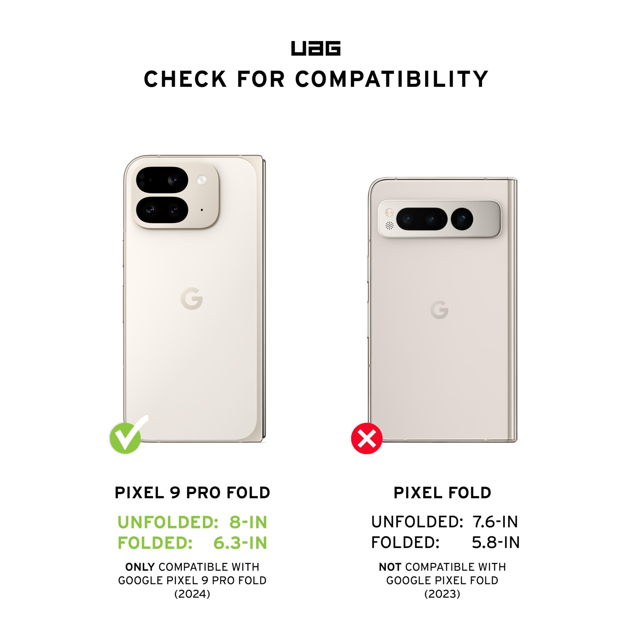 Foto 3 pulgar | Funda Urban Armor Gear Uag Hecha Para Google Pixel 9 Pro Fold - Venta Internacional.
