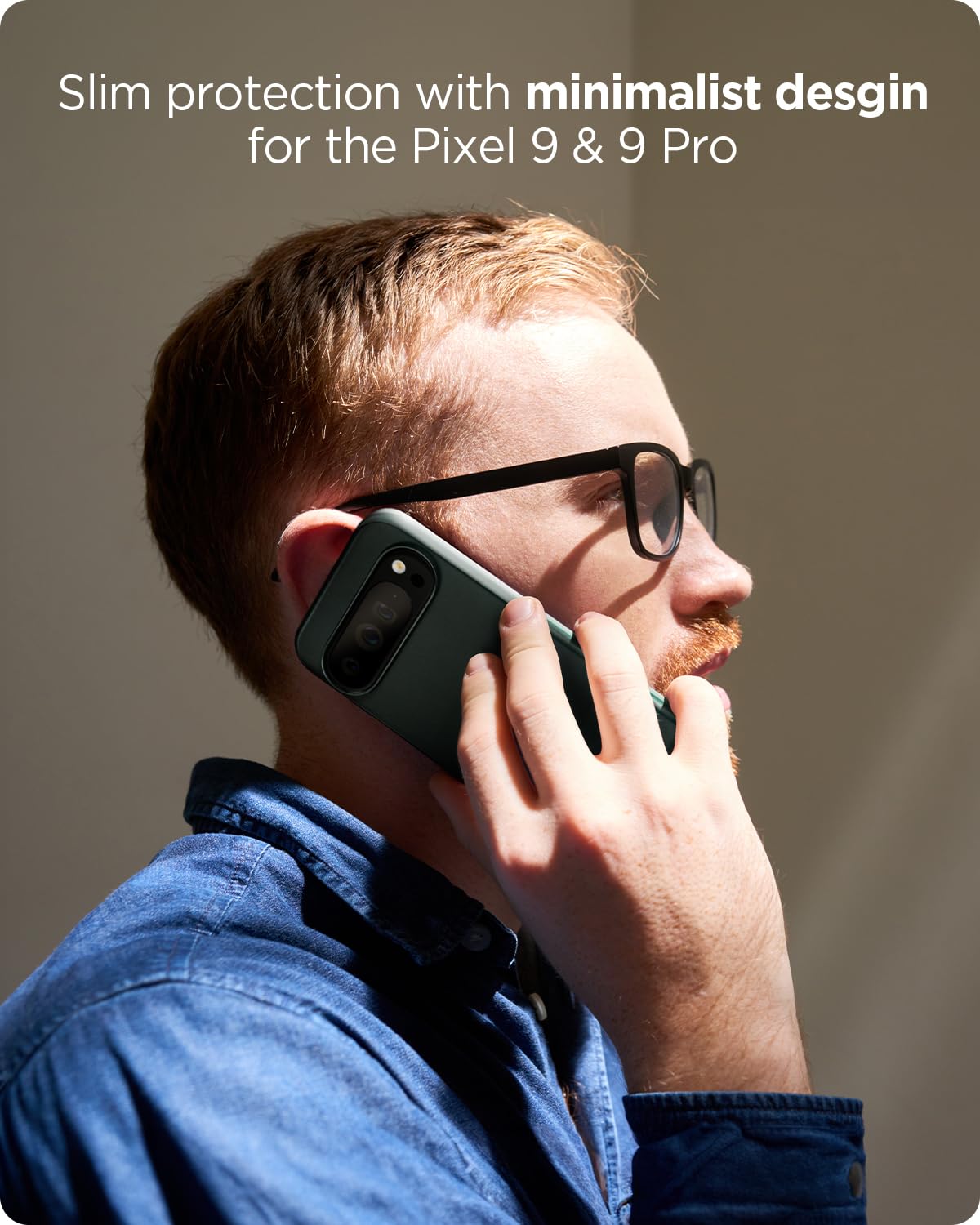 Foto 4 pulgar | Funda Spigen Thin Fit Para Pixel 9/pixel 9 Pro Con Protección De Grado Militar - Venta Internacional.