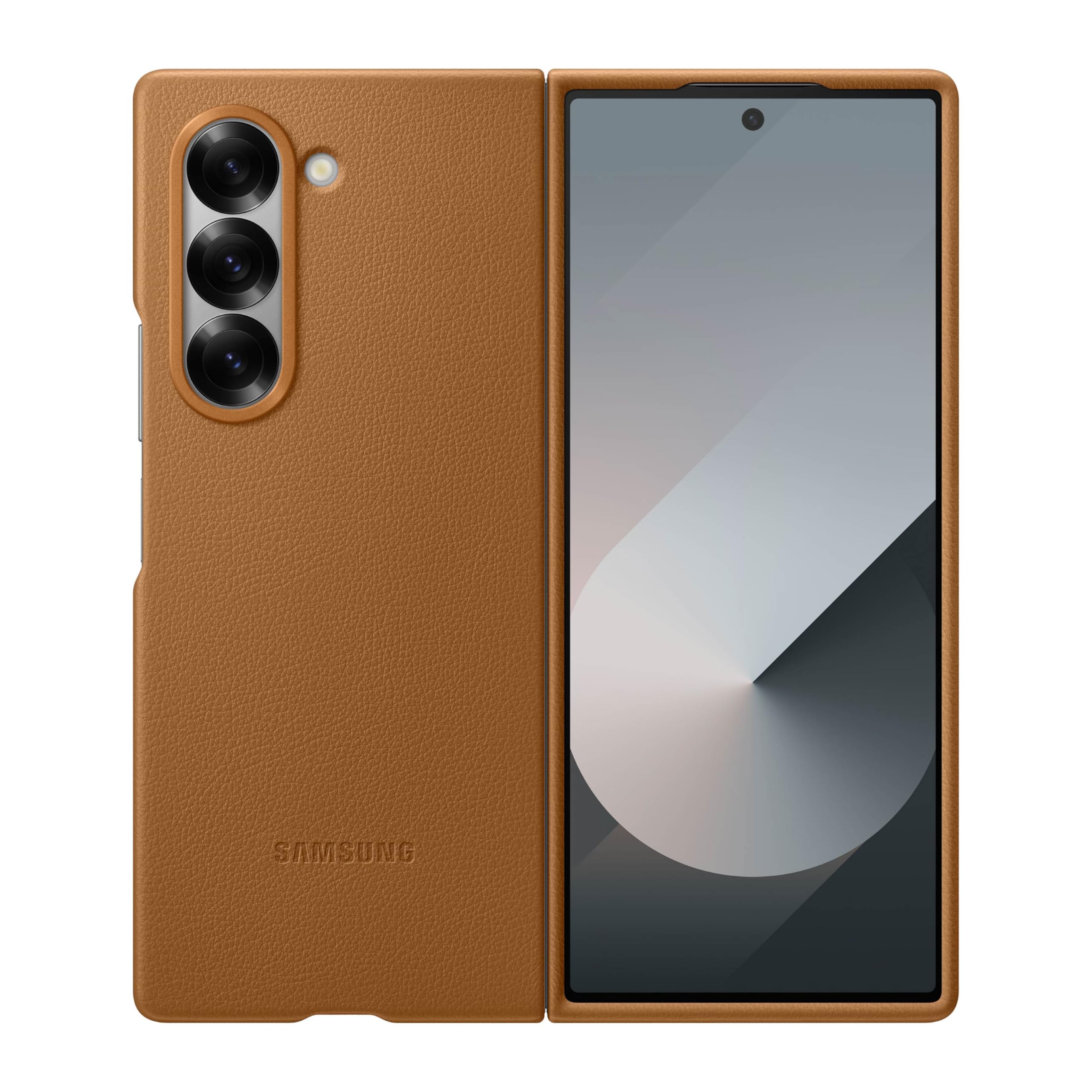 Funda Protectora Para Samsung Galaxy Z Fold 6, Color Marrón - Venta Internacional.