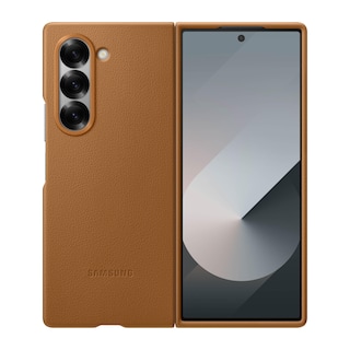 Foto 1 | Funda Protectora Para Samsung Galaxy Z Fold 6, Color Marrón - Venta Internacional.