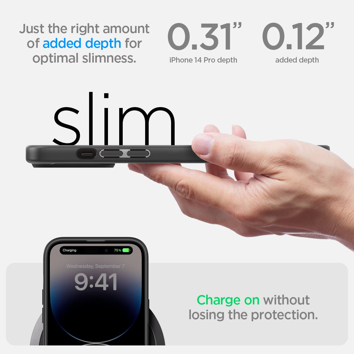 Foto 7 pulgar | Funda Para Iphone 14 Pro, Ultra Híbrida, Antiamarilleo - Venta Internacional.