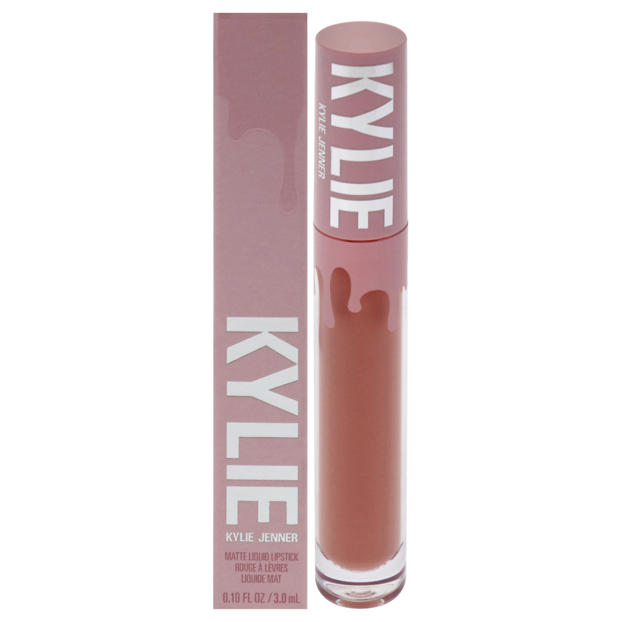 Foto 2 pulgar | Lápiz Labial Líquido Mate Kylie Cosmetics 700 Bare Matte, 3 Ml - Venta Internacional.