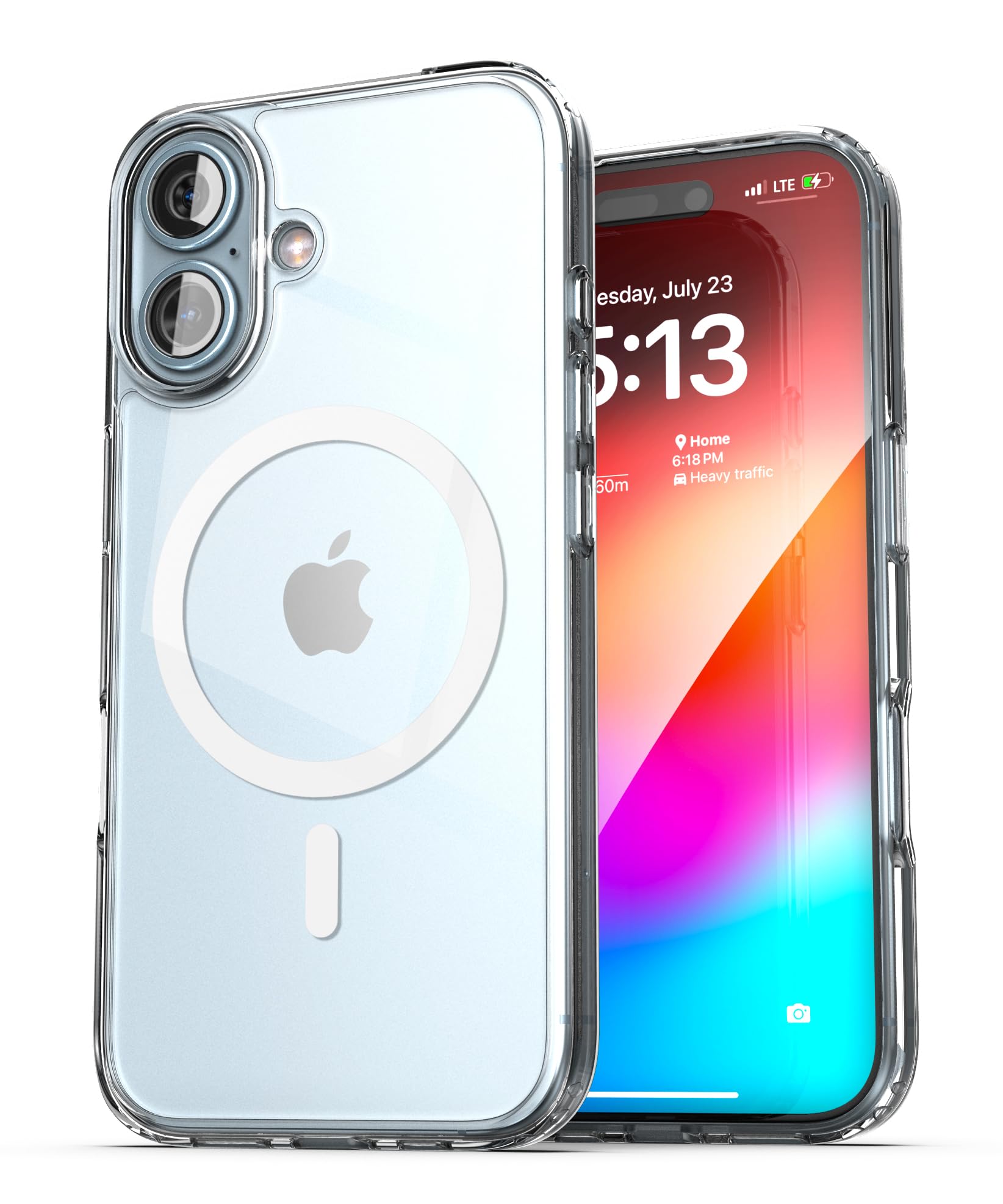 Foto 8 pulgar | Funda Para Cinturón Compatible Con Iphone 16 Transparente Con Magsafe - Venta Internacional.