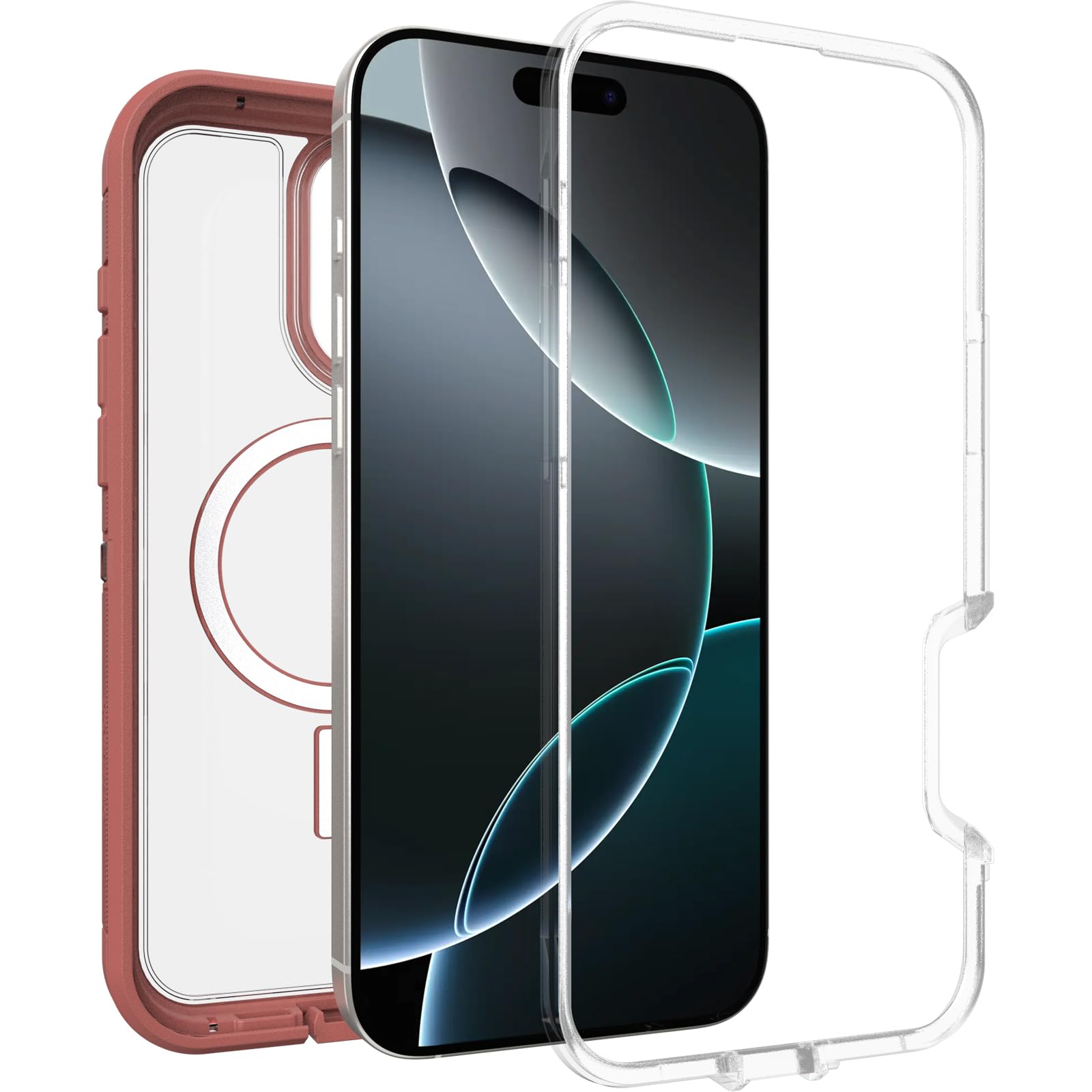 Foto 5 pulgar | Funda Para Teléfono Otterbox Iphone 16 Pro Max Defender Xt Clear - Venta Internacional.