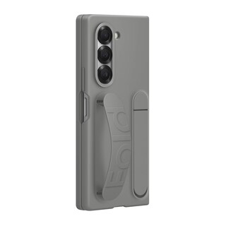 Foto 5 | Funda De Silicona Para Samsung Galaxy Z Fold 6 Con Soporte Gris - Venta Internacional.