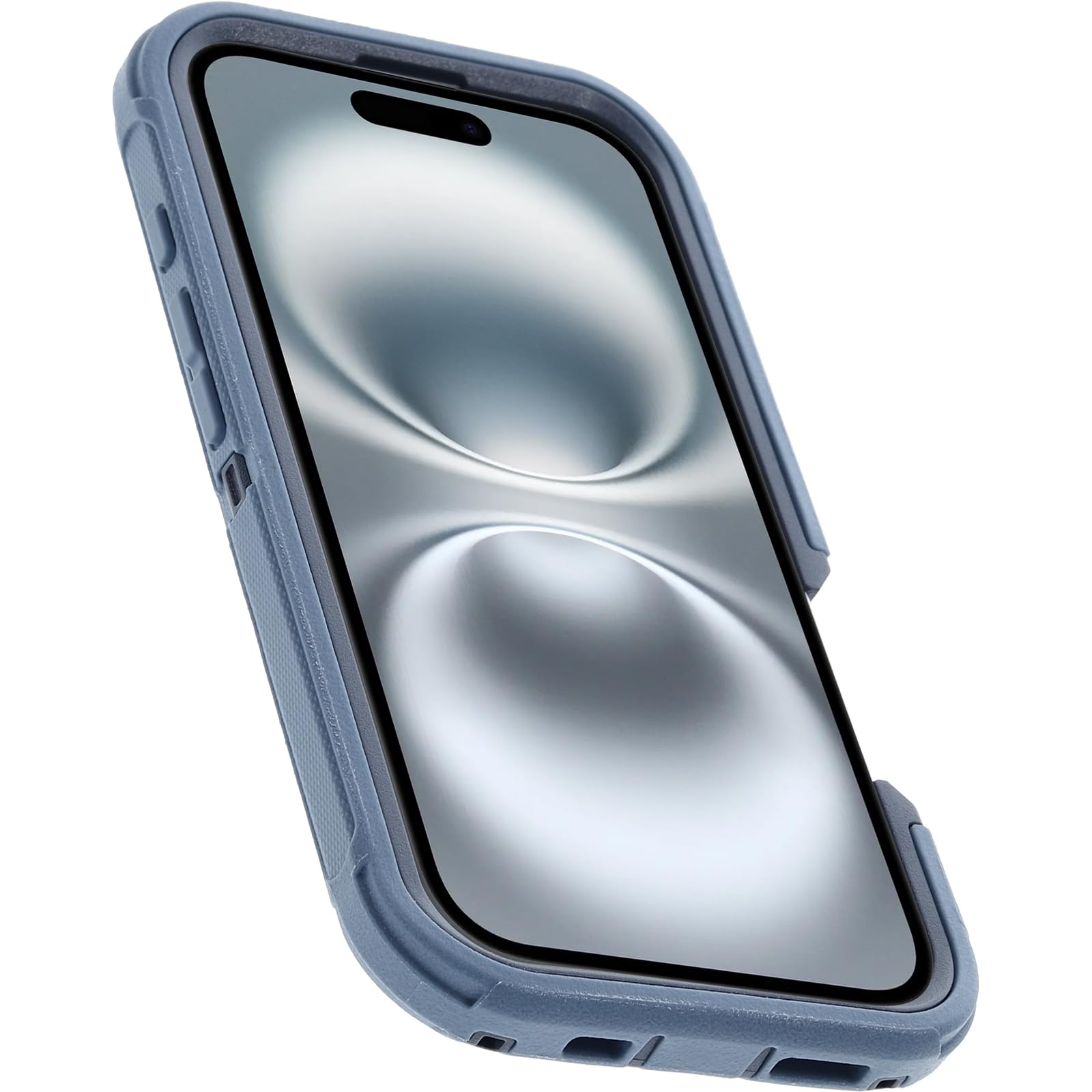 Foto 6 pulgar | Funda Otterbox Defender Series Para Iphone 16, Jeans Azul Bebé - Venta Internacional.