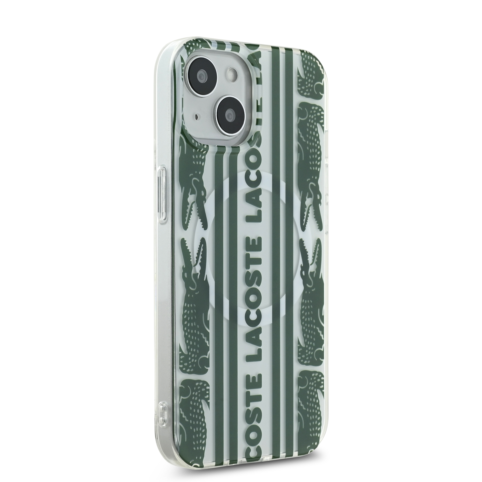 Foto 5 pulgar | Funda Lacoste Tpu Cocodrilo Para Iphone 15 Original