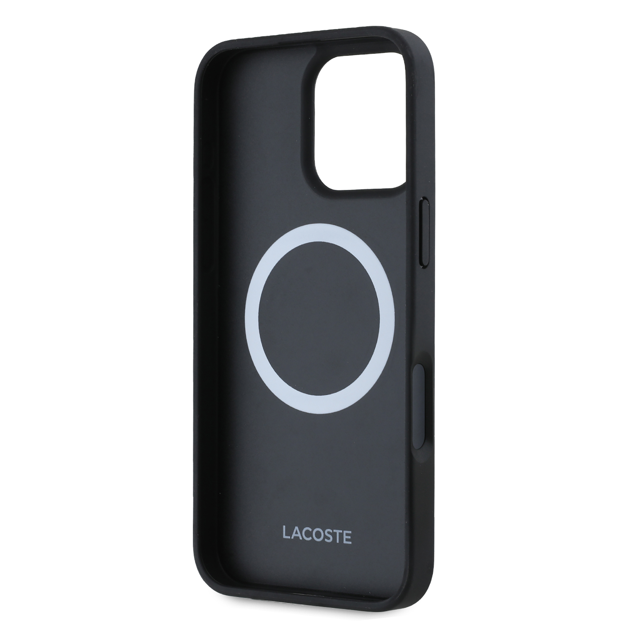 Foto 7 | Funda Lacoste Bordado Para Iphone 16 Pro - Negro Original