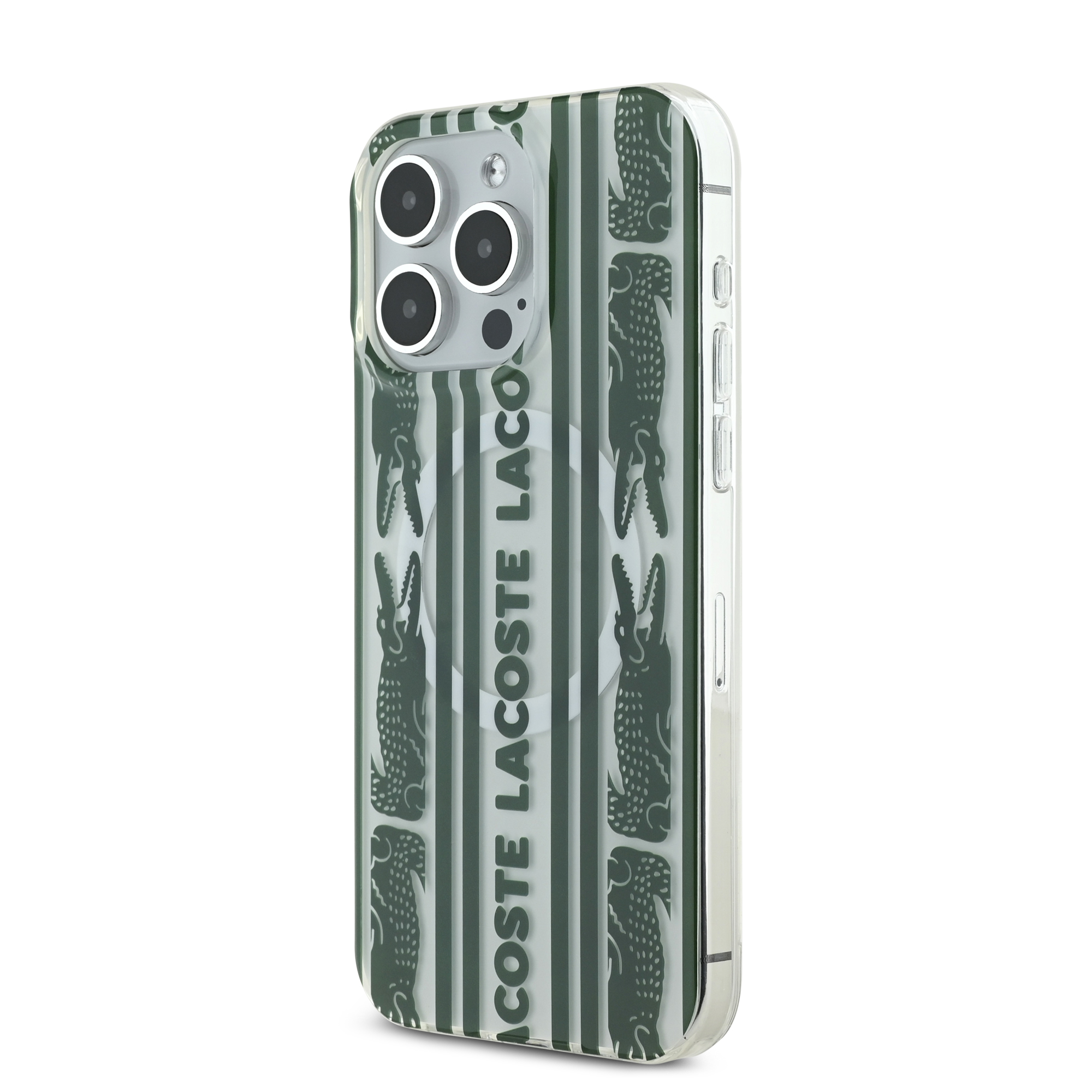 Foto 2 | Funda Lacoste Tpu Cocodrilo Para Iphone 15 Pro Max Original