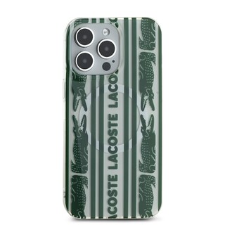 Foto 3 | Funda Lacoste Tpu Cocodrilo Para Iphone 15 Pro Max Original