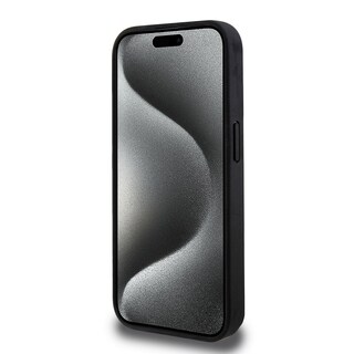 Foto 5 | Funda Lacoste Pu Monograma Para Iphone 15 - Negro Original
