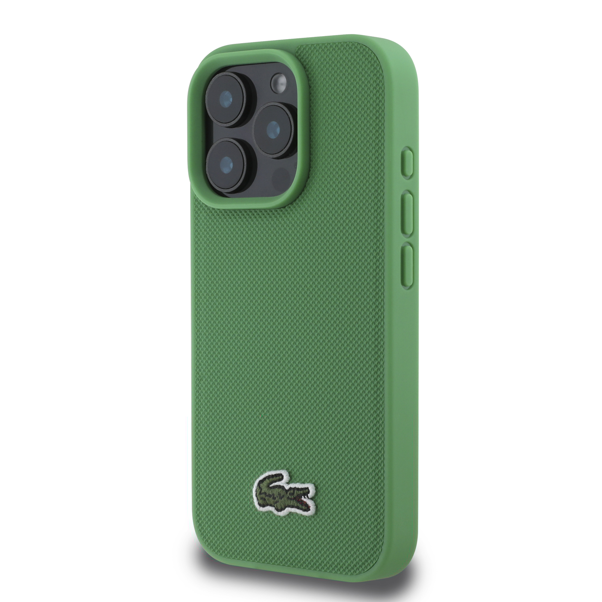 Foto 3 pulgar | Funda Lacoste Bordado Para Iphone 16 Pro Max- Verde Original
