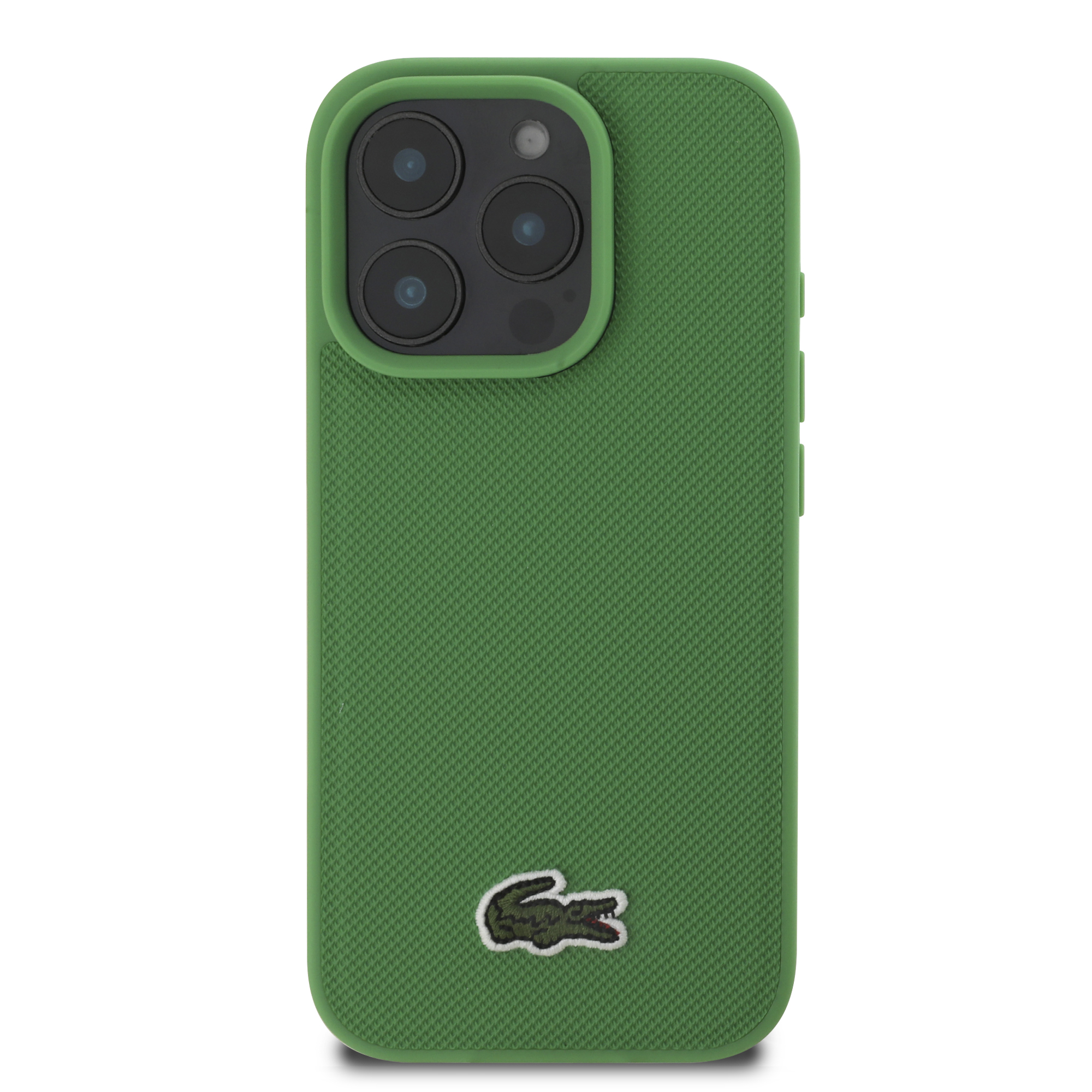 Foto 4 pulgar | Funda Lacoste Bordado Para Iphone 16 Pro Max- Verde Original