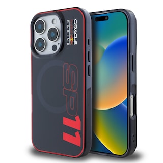 Foto 1 | Funda Red Bull De Tpu Para Iphone 16 Pro, Negro