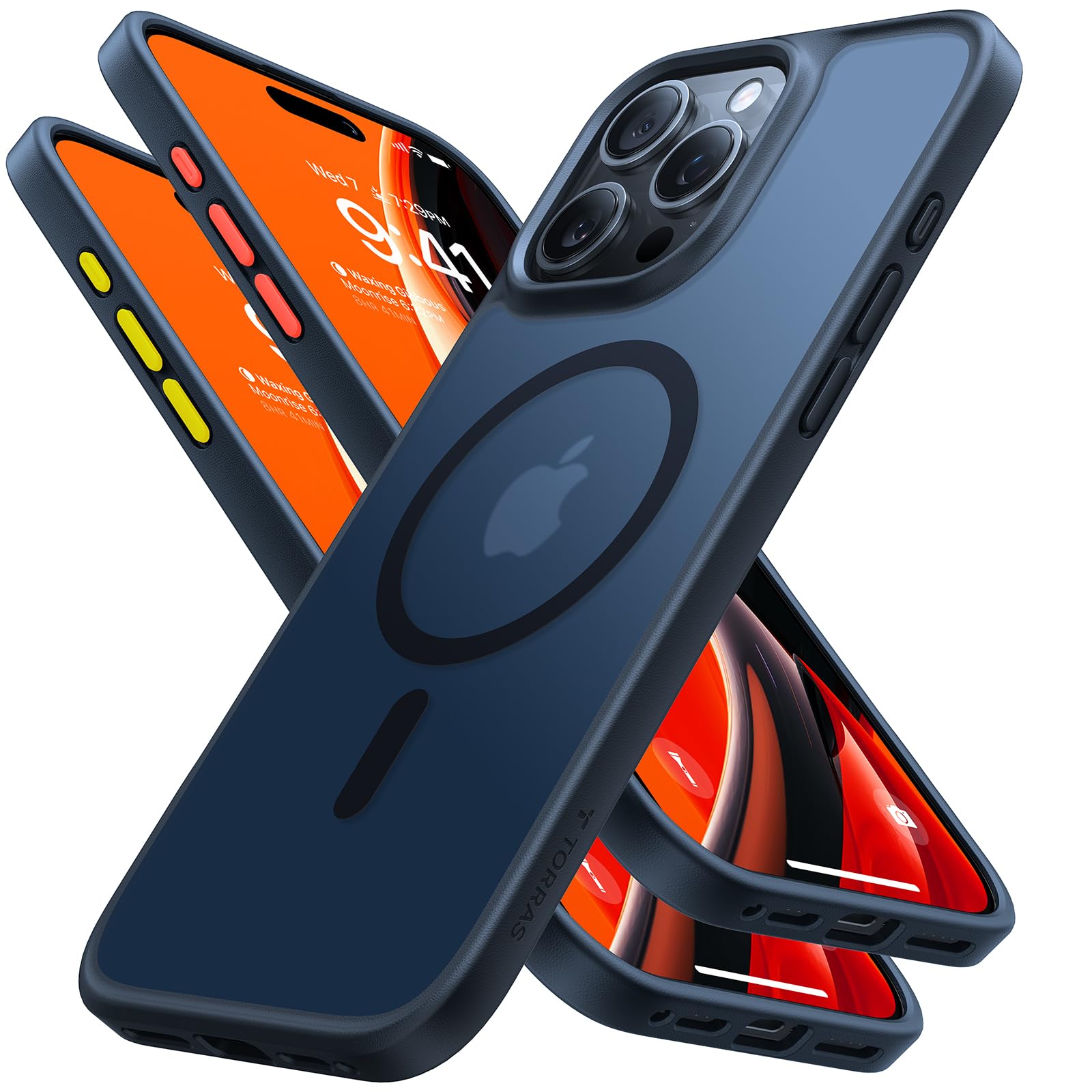 Foto 2 pulgar | Funda De Teléfono Torras Magnética A Prueba De Golpes Para Iphone 16 Pro Max - Venta Internacional.