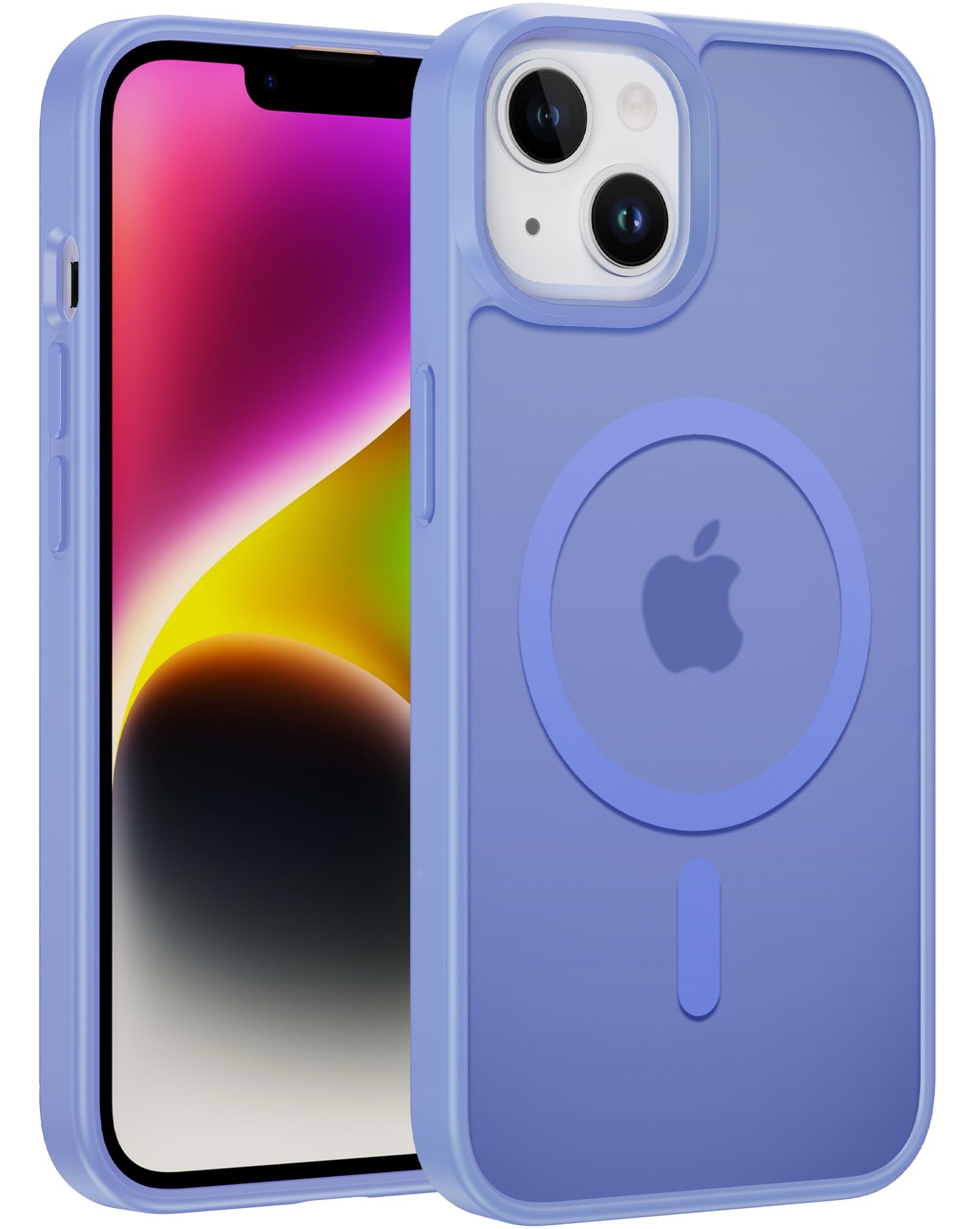 Foto 1 | Funda De Teléfono Fntcase Para Iphone 13/14 Magnética Translúcida Mate - Venta Internacional.