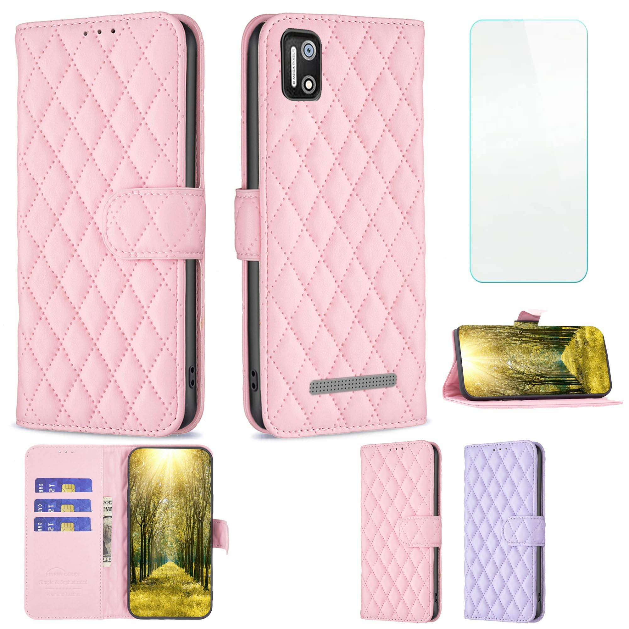 Foto 2 pulgar | Funda De Teléfono Compatible Con Cloud Stratus C7 Con Vidrio Templado - Venta Internacional.