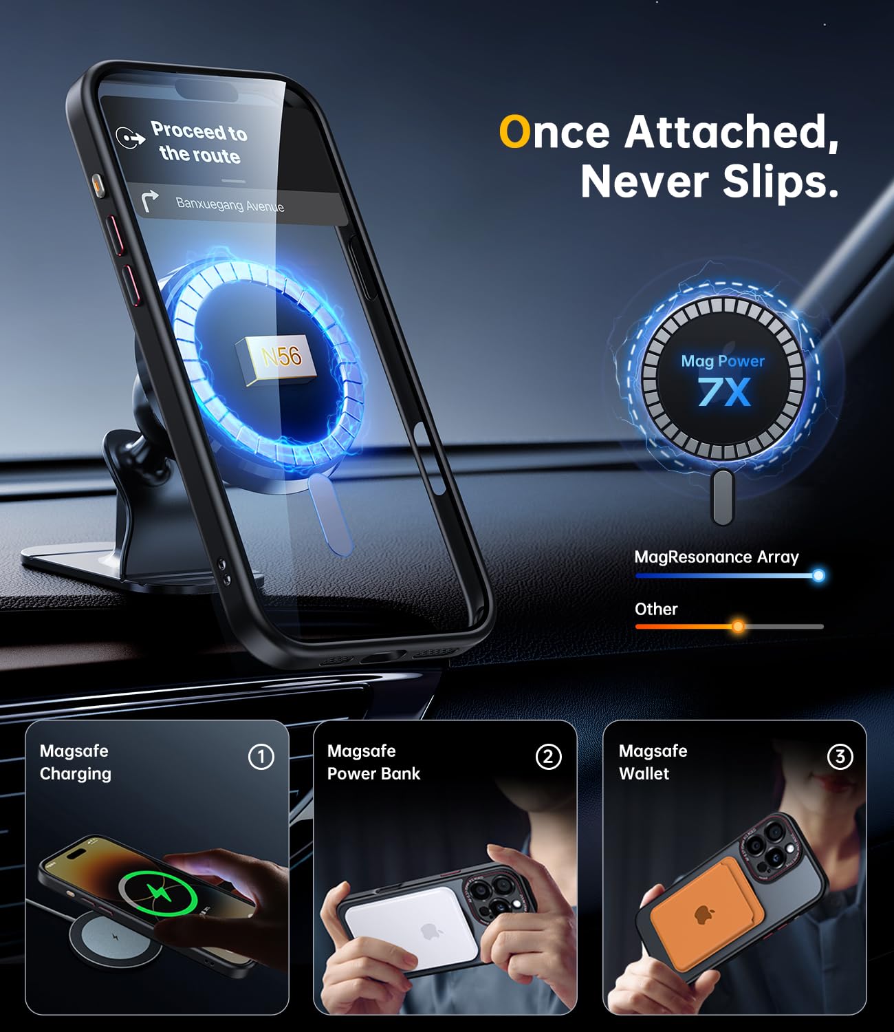 Foto 6 pulgar | Funda Jueshituo Para Iphone 16 Pro Con Protector De Pantalla - Venta Internacional.