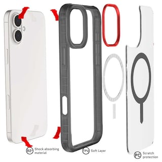 Foto 3 | Funda Ghostek Covert para iPhone 16 Plus