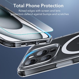 Foto 5 | Set De Fundas Esr Classic Series Translucent Matte Para Iphone 15 Pro - Venta Internacional.