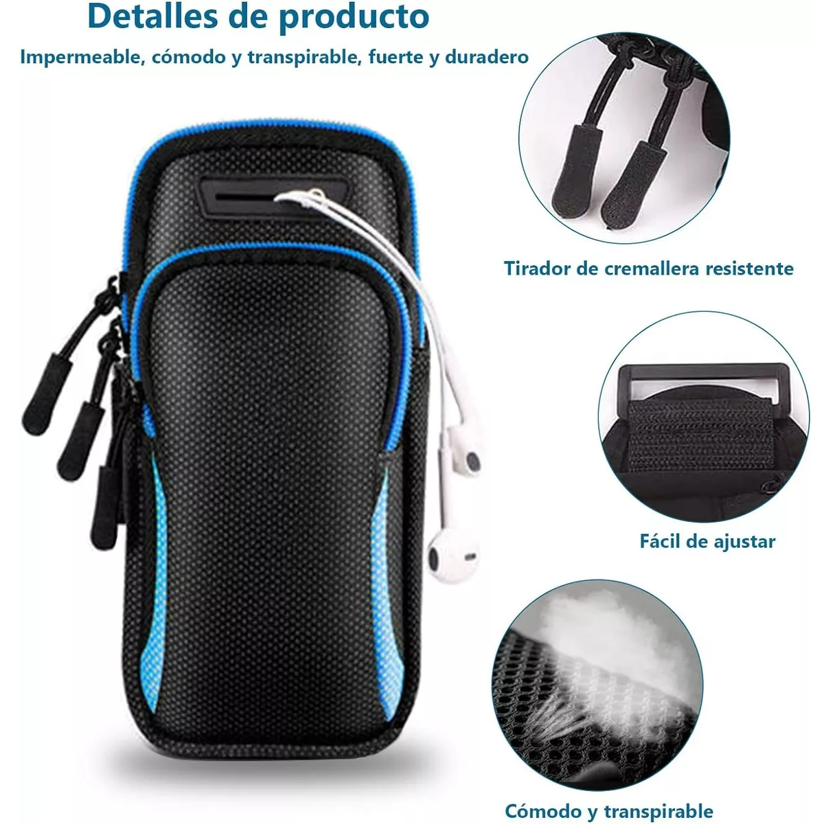 Foto 4 pulgar | Brazalete Deportivo para Celular de Brazo
