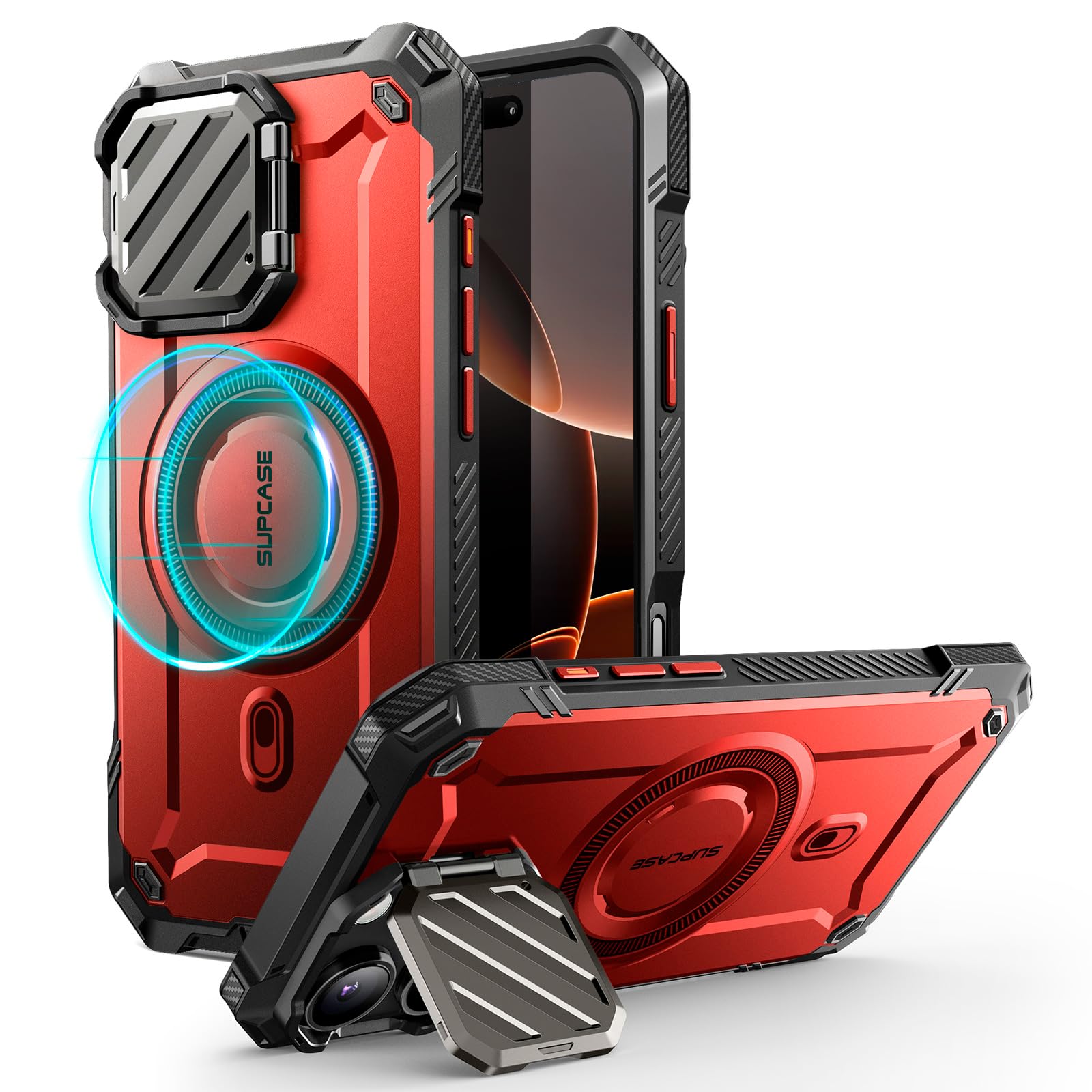 Funda De Teléfono Supcase Para Iphone 16 Pro Max Con Funda De Cámara - Venta Internacional.