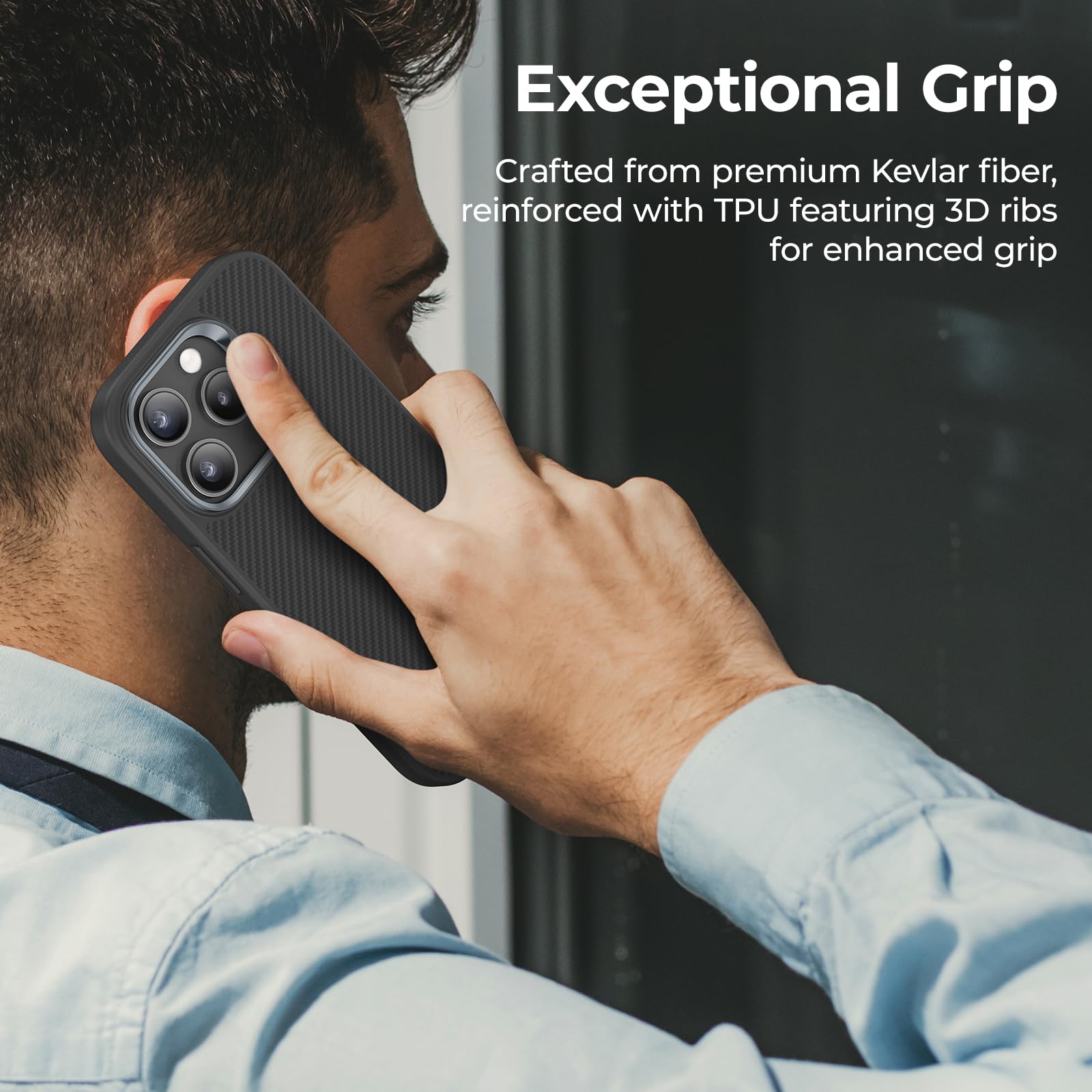 Foto 7 pulgar | Funda Benks Armorpro Para Iphone 16 Pro Max Con Magsafe Black - Venta Internacional.