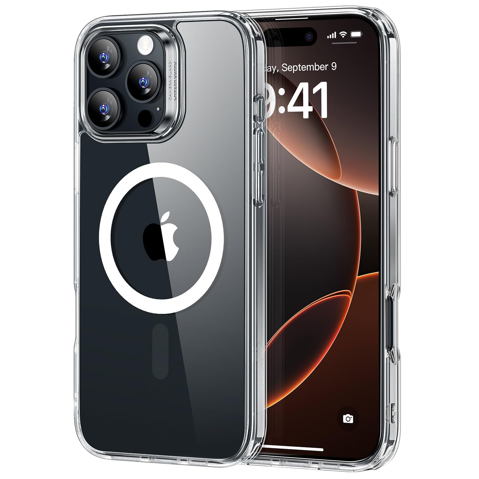 Foto 2 pulgar | Funda De Teléfono Esr Para Iphone 16 Pro Con Magsafe Clear - Venta Internacional.