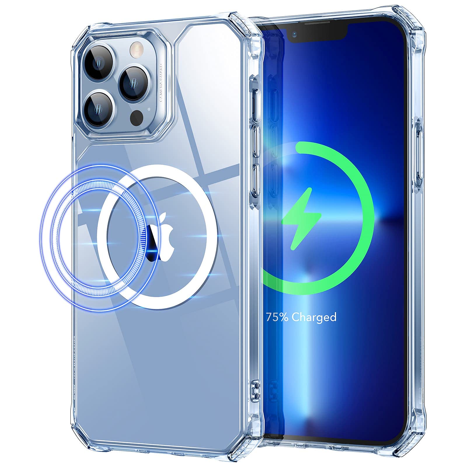 Funda De Teléfono Esr Air Armor Magnetic Para Iphone 13 Pro Yellow - Venta Internacional.