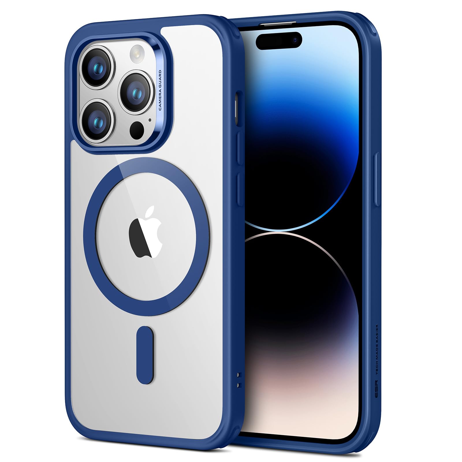Funda De Teléfono Esr Para Iphone 14 Pro Max Con Magsafe Clear Blue - Venta Internacional.