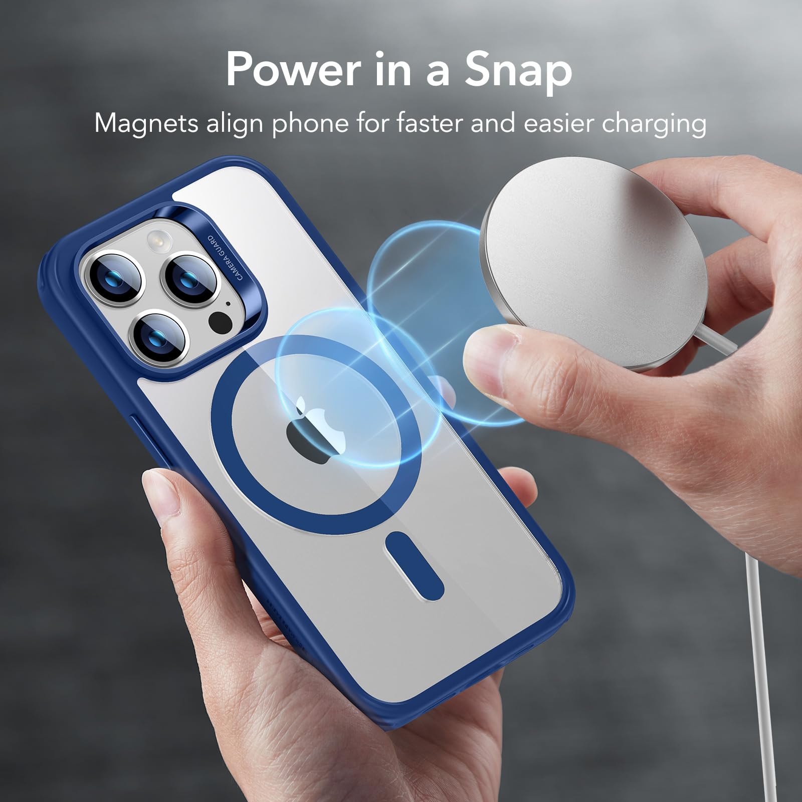 Foto 4 | Funda De Teléfono Esr Para Iphone 14 Pro Max Con Magsafe Clear Blue - Venta Internacional.