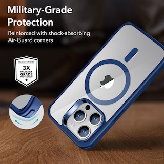 Foto 5 | Funda De Teléfono Esr Para Iphone 14 Pro Max Con Magsafe Clear Blue - Venta Internacional.