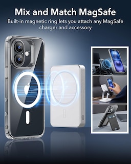 Foto 6 | Funda De Teléfono Esr Para Iphone 16 Plus Con Magsafe Clear - Venta Internacional.