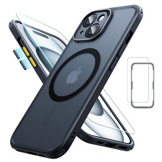 Foto 1 | Set De Fundas Esr Para Iphone 15 Translúcidas Mate Con Protector De Pantalla - Venta Internacional.