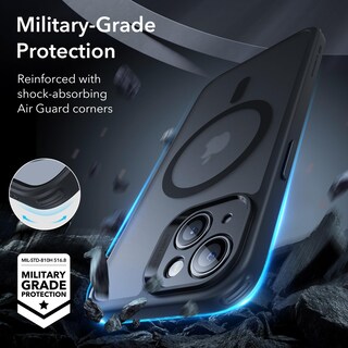 Foto 4 | Set De Fundas Esr Para Iphone 15 Translúcidas Mate Con Protector De Pantalla - Venta Internacional.