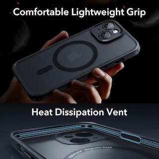 Foto 7 | Set De Fundas Esr Para Iphone 15 Translúcidas Mate Con Protector De Pantalla - Venta Internacional.
